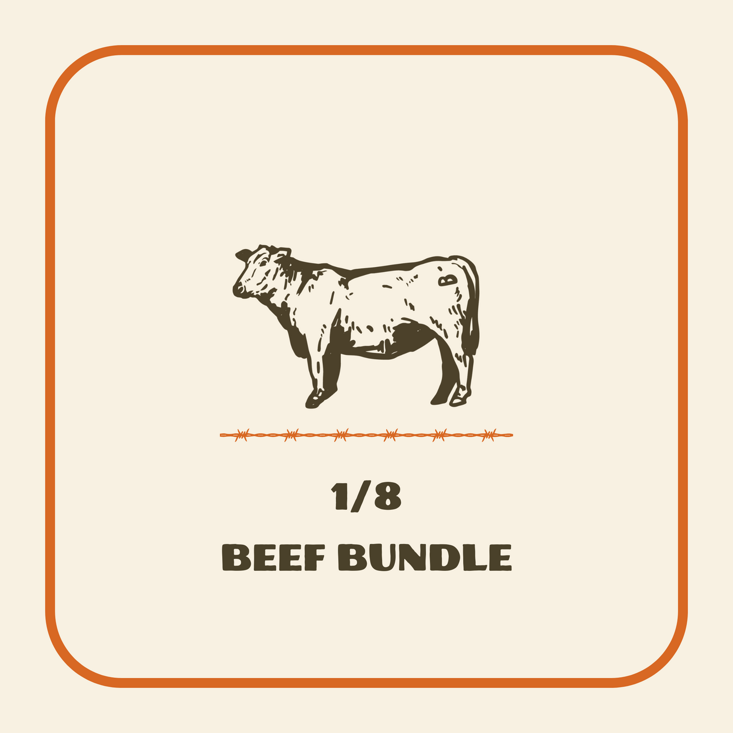 1/8th Beef Bundle