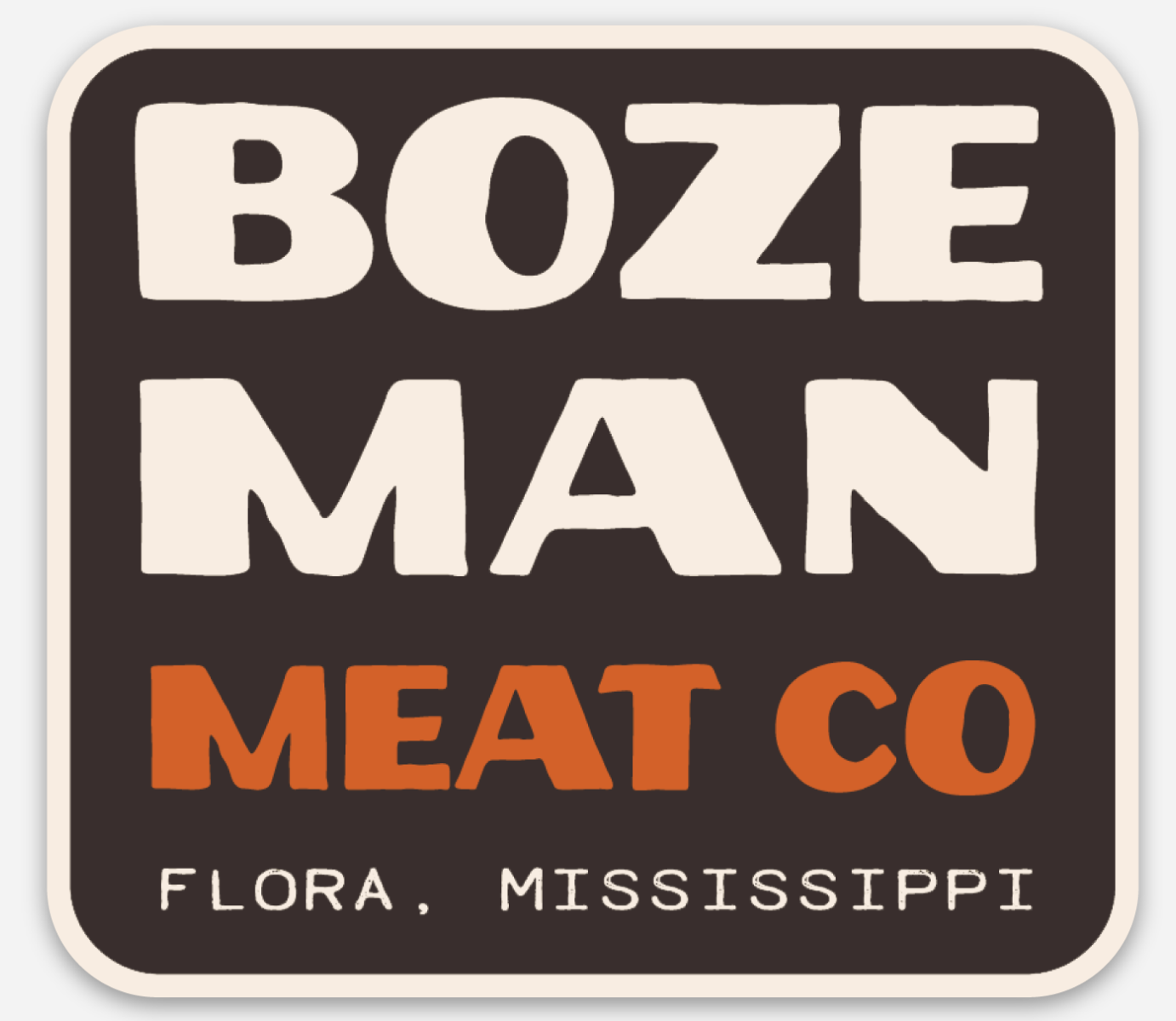 BOZE MAN Sticker